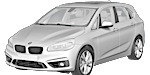 BMW F45 B126B Fault Code